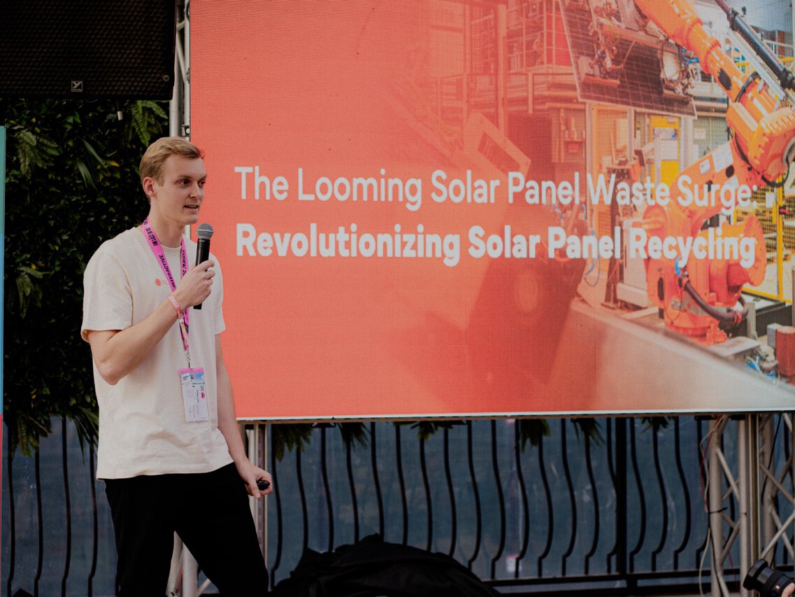 SOLAR MATERIALS Pitch at German Haus at SXSW