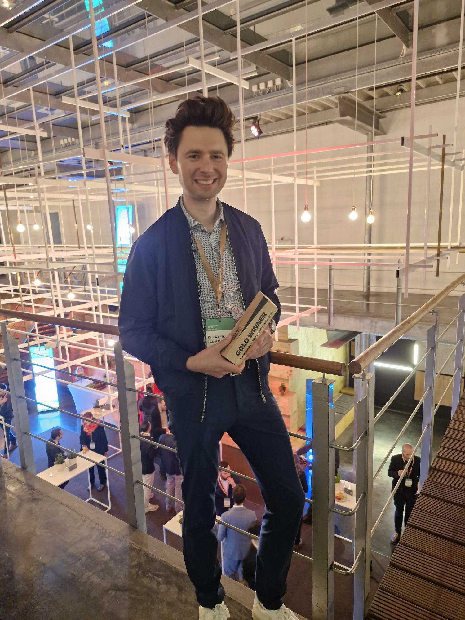 Winning Gold at the European Solar Sustainability Award 2024